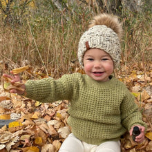 Load image into Gallery viewer, Toddler Olive Beanie
