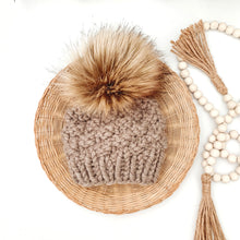 Load image into Gallery viewer, Baby &amp; Child Olive Beanie
