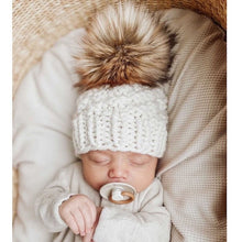 Load image into Gallery viewer, Baby &amp; Child Olive Beanie

